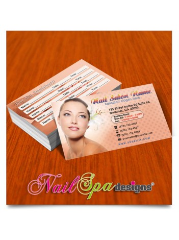 Nail Salon Bizcard #001