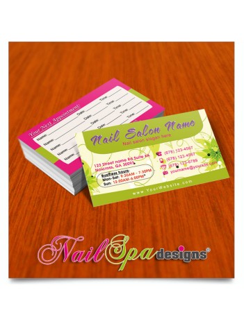 Nail Salon Bizcard #003