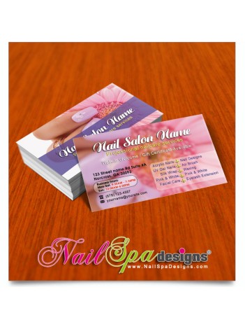 Nail Salon Bizcard #007