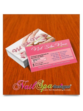 Nail Salon Bizcard #008