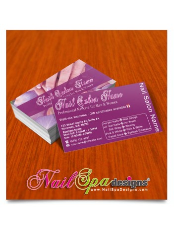 Nail Salon Bizcard #013