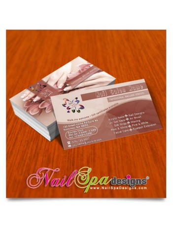 Nail Salon Bizcard #015