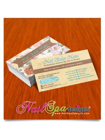 Nail Salon Bizcard #016