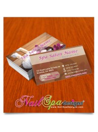 Nail Salon Bizcard #024