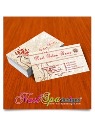 Nail Salon Bizcard #027