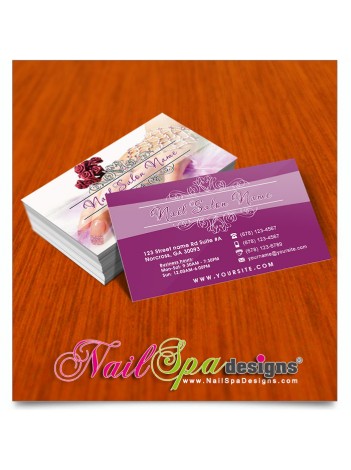 Nail Salon Bizcard #028