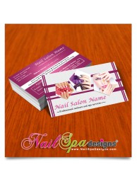 Nail Salon Bizcard #045