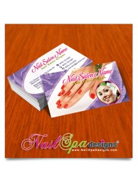 Nail Salon Bizcard #048