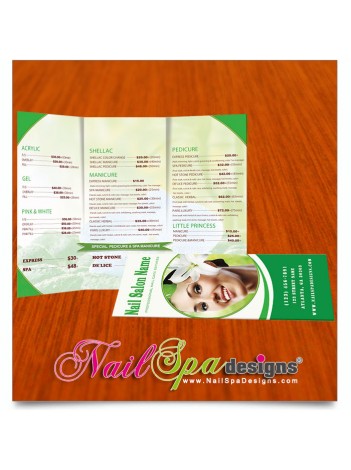 Nail Spa Brochure #089