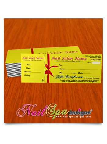 Nail Gift Certificate #045