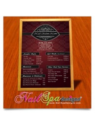 Menu Board #010