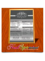 Menu Board #017