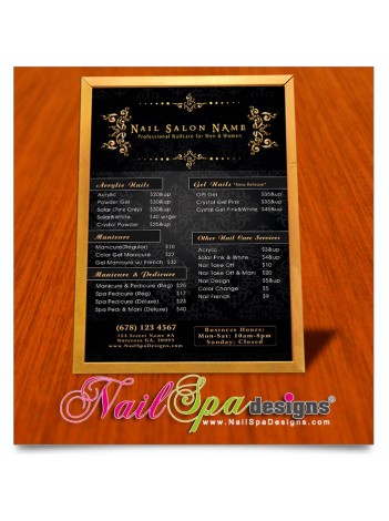 Menu Board #019