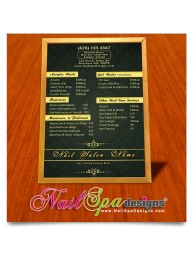 Menu Board #021