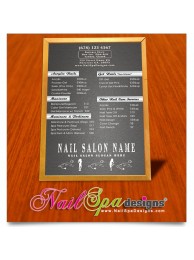 Menu Board #029