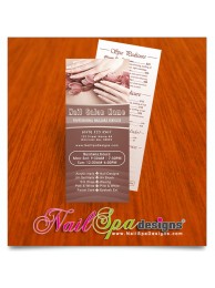 Nail Spa Pricelist Cards #015