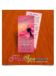 Nail Spa Pricelist Cards #023