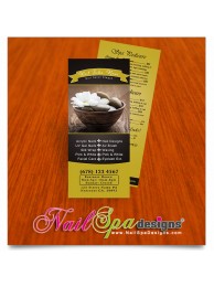 Nail Spa Pricelist Cards #025