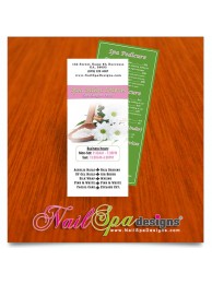 Nail Spa Pricelist Cards #035