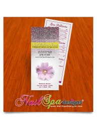 Nail Spa Pricelist Cards #044