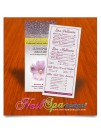 Nail Spa Pricelist Cards #044