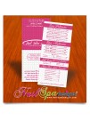 Nail Spa Pricelist Cards #046