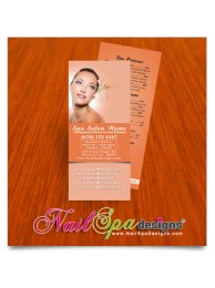 Nail Spa Pricelist Cards #001