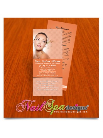 Nail Spa Pricelist Cards #001