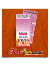 Nail Spa Pricelist Cards #002