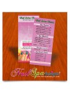 Nail Spa Pricelist Cards #002